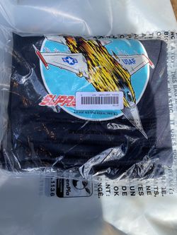 Supreme jet T-shirt medium navy ds new fw20 box logo