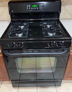 Gas stove and microwave