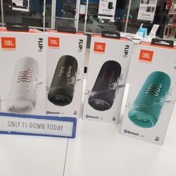 JBL Flip 6 New Bluetooth Speaker  - Pay $1 DOWN AVAILABLE - NO CREDIT NEEDED