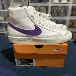 Sz 10 Purple Nike Blazer $60 FIRM NO TRADES