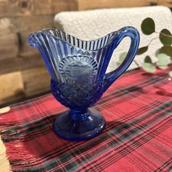 Beautiful Unique Blue Dish 