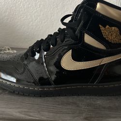 Jordan 1 High Top Metallic Black