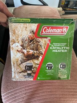 Coleman camping heater