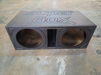 Custom Dual 12" subwoofer Ported box XL