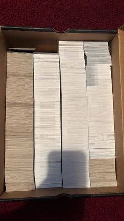 Baseball trading cards