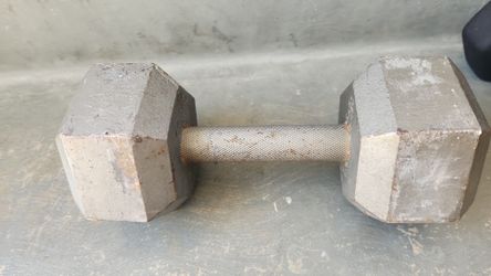 25 lb Hex Dumbbell – Single Weight – Heavy Duty