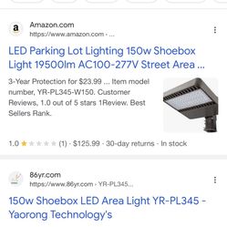 Led Parking Lot Lamp
