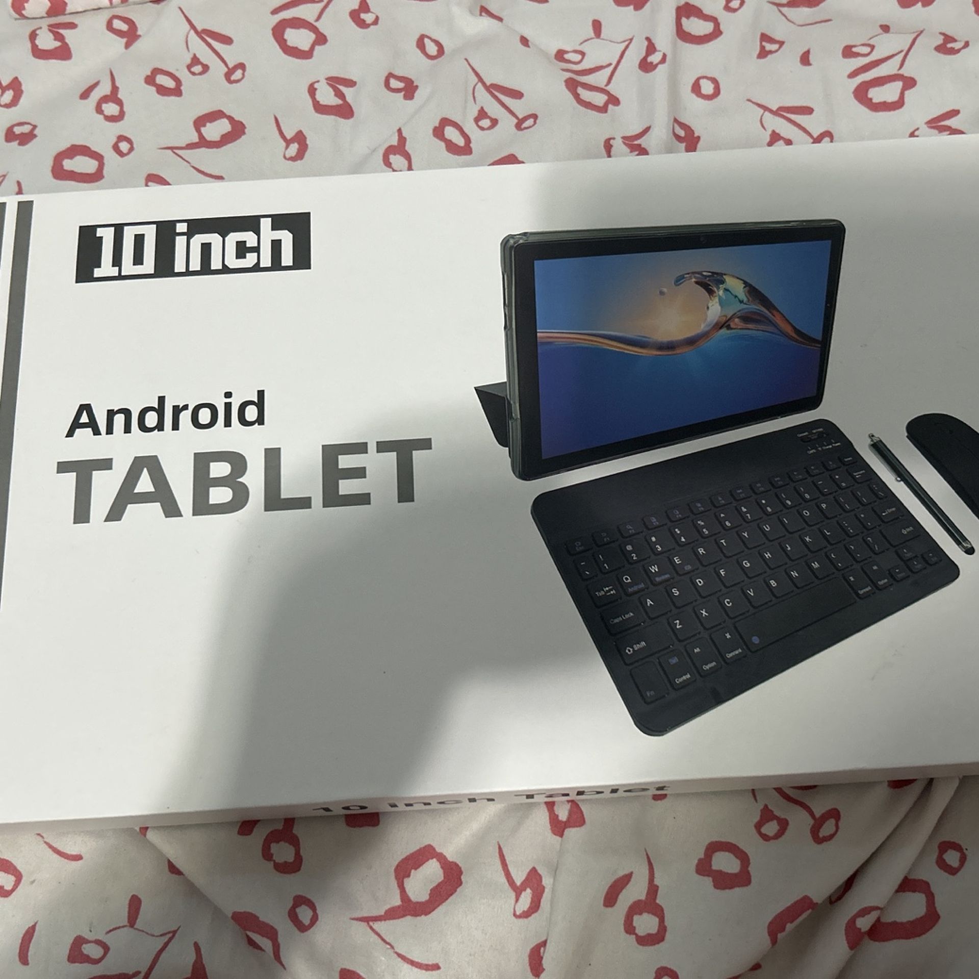 Pink Android 12 10 Inch Tablet, 2024