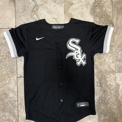 Youth Chicago White Sox MLB Nike Black Team Jersey Size Medium  10/12 