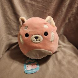 Squishmallow Flip A Mallow Pink And Gray Squish- Dohna & Mischa Leopard/Panda

