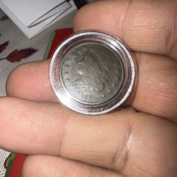 1835 Half Cent Smallest Denomination American Coin