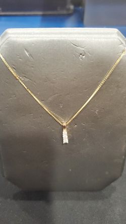THREE 💎DIAMOND NECKLACE