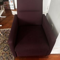  GISTAD Recliner, Idekulla dark red IKEA 