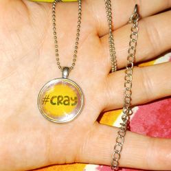 Girls Stainless 16" #Cray Necklace