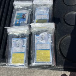 Lot Of 4 Waterproof Phone Case White Clear