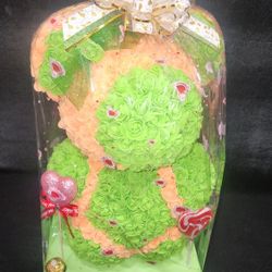 Valentine's bear we roses