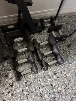 Peloton dumbells