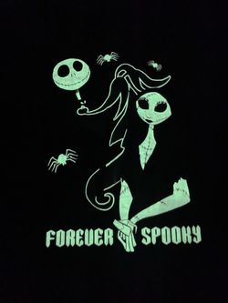 Nightmare Before Christmas XXL Glow in the Dark Tshirt