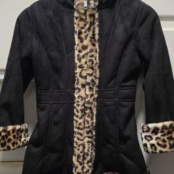 Leopard Print Jacket Size 14