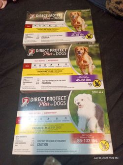 Dog flea and tick treatment
