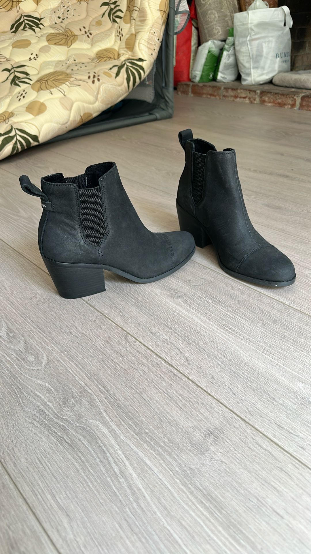 Size 8 Black Booties