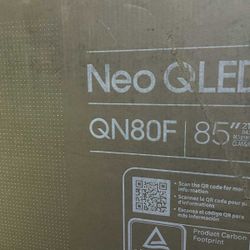 Samsung 85-Inch Class Neo QLED 4K QN80F Series, Vision AI, Mini LED Smart TV (2025 Model, 85QN80F) Neo Quantum HDR, Object Tracking Sound Lite w/Dolby