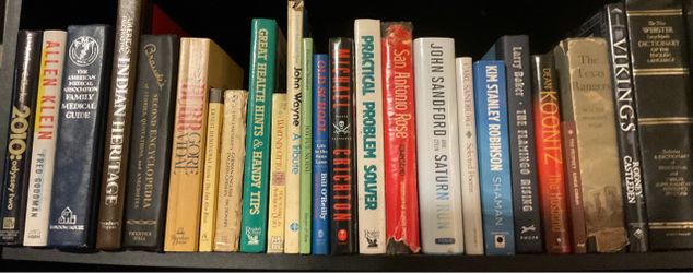 Mixed Lot of Hardcover and Paperback Books