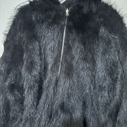 Amaurosis Fur Hoodie