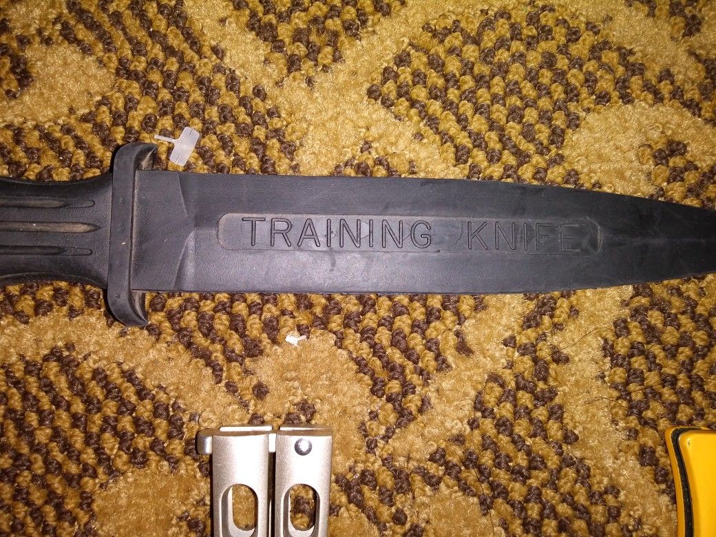 Training Knives, Benchmade, Ronin Gear, And Rubber Training Boot Knives.