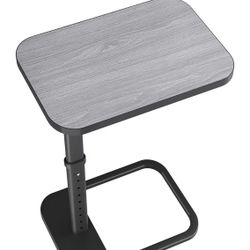 Adjustable C-Shaped TV Tray Table / Laptop & Snack Table