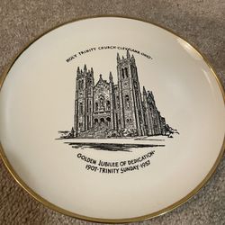 Holy Trinity Church Commemorative Plate