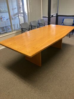 Conference table , 8 ft long.  Good condition,  FREEEEE