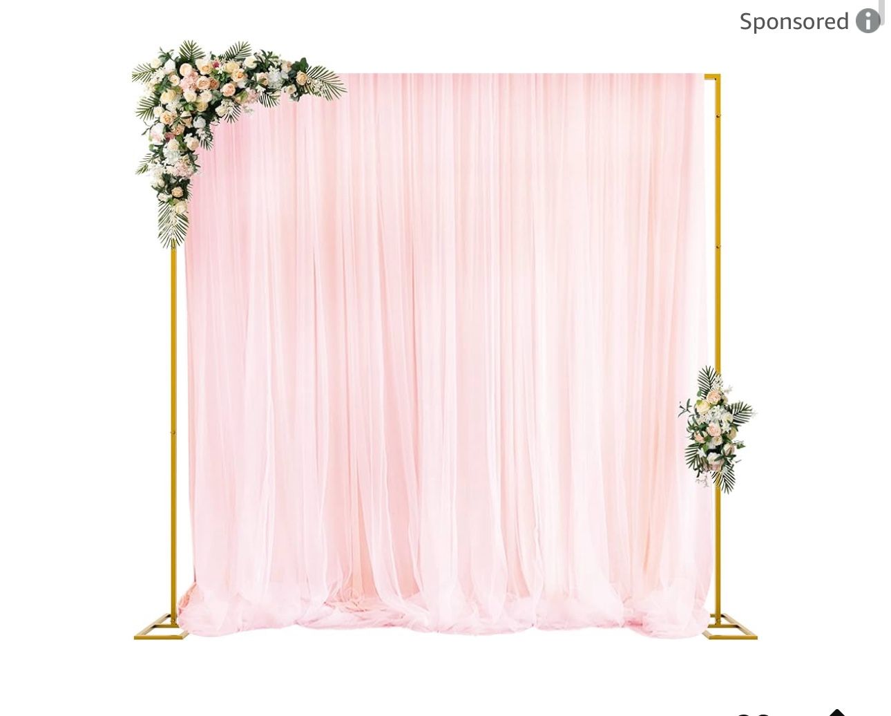 Square Arch Backdrop 10x10