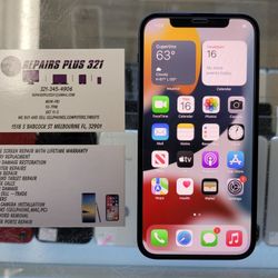 Unlocked Blue iPhone 12 128gb