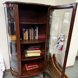 Antique Oak Book Shelf