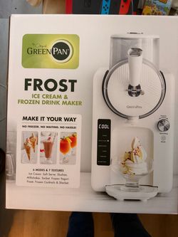 GreenPan Frost Ice Cream & Frozen Drink Maker