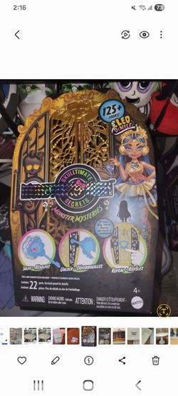 Monster High Skulltimate Secrets Cleo De Nile Doll