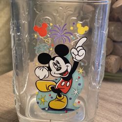 Vintage Mickey Glass