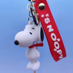 Snoopy Silicone Keychain