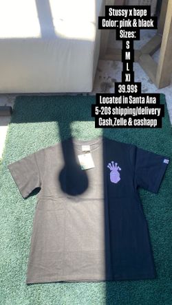 Stussy x bape tees