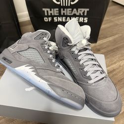 Jordan 5 retro wolf grey