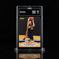 2009 Panini Stephen Curry RC TAG 9 