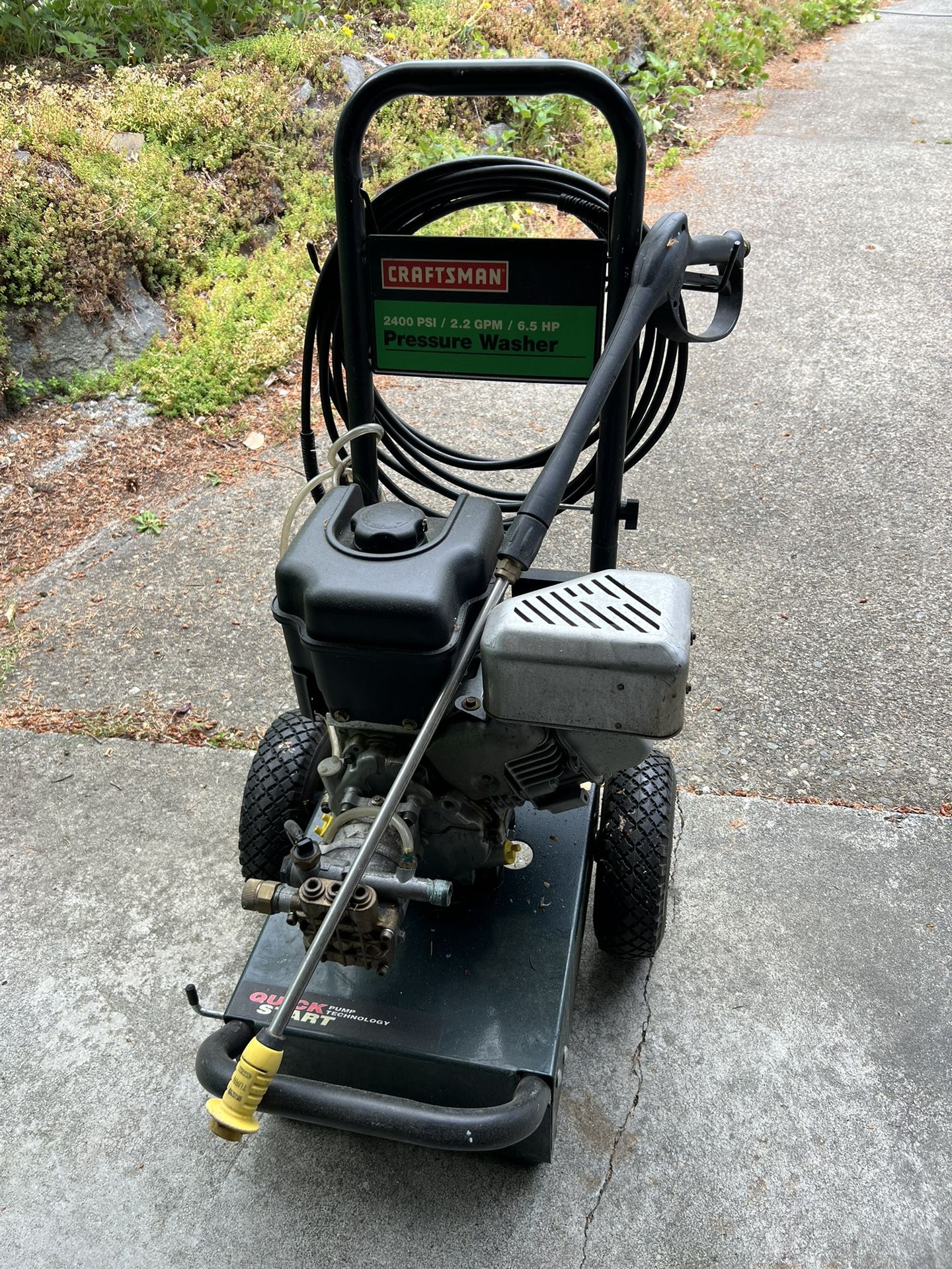 Craftsman 6.5 hp Pressure Washer