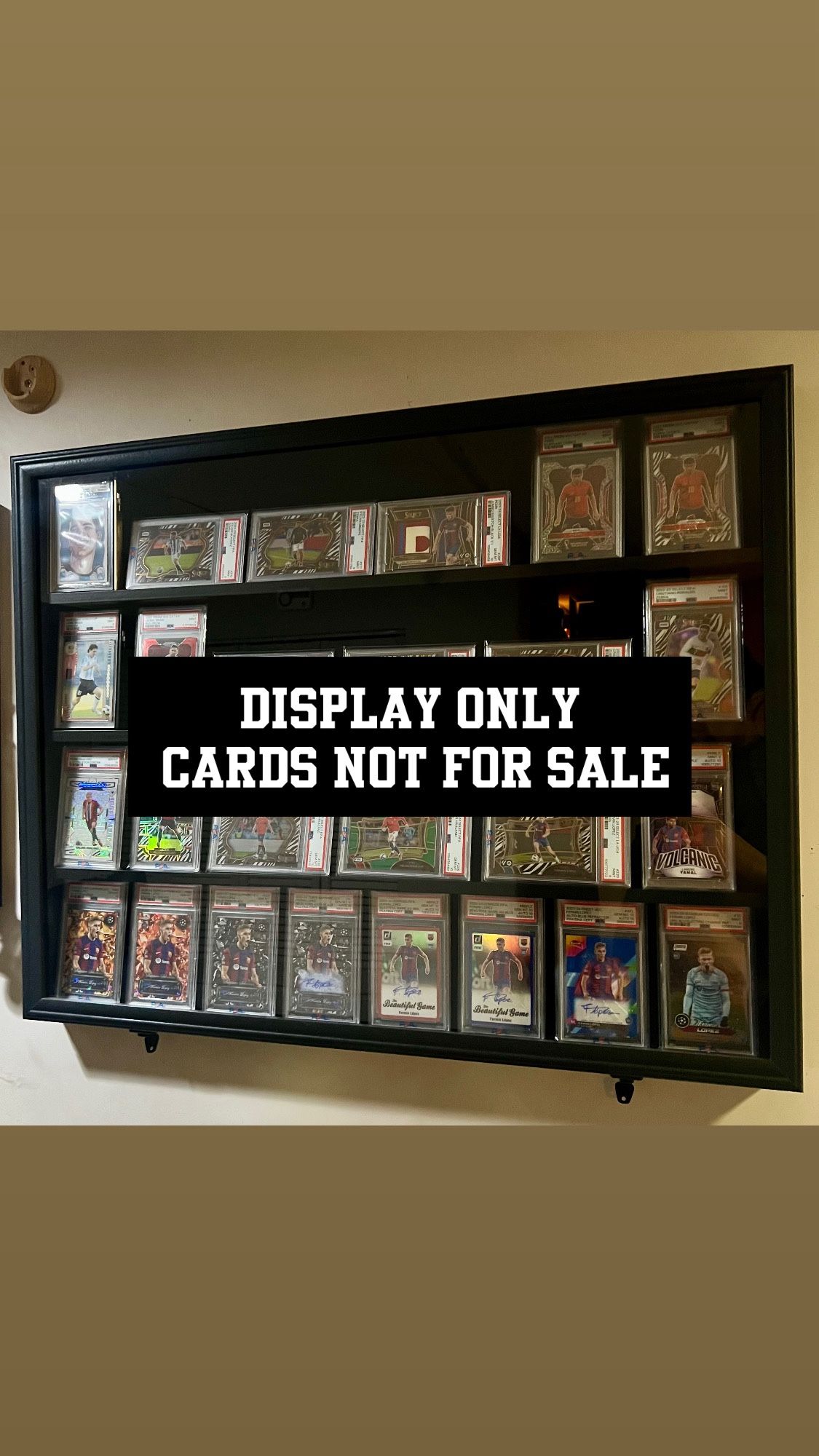 Card Display For Sports Cards, Pokemon Cards, Slabs And Mags