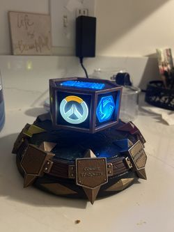 Blizzard Employee Holiday Floating Hexagon Logo Gift