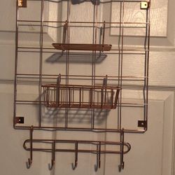 Copper Steel Square Shelf Kit