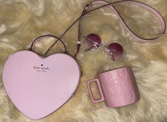 Kate Spade Pink Heart Purse 