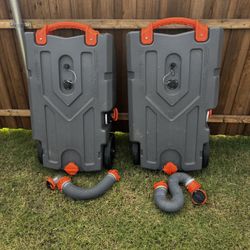 36 Gallon Portable tanks 2 tanks
