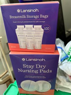 Nursing pads & Milk storage bags