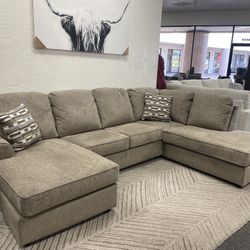 Sectional Sofa With Double Chaise 